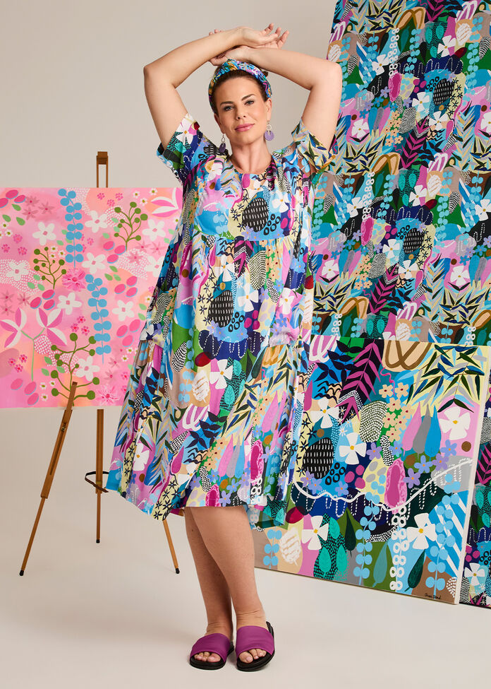 Joan Blond Pocket Midi Dress, , hi-res