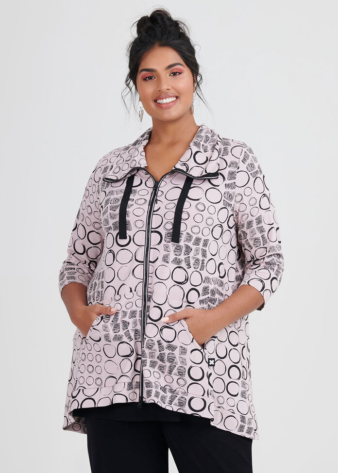 Hot Spot Viscose Cardi, , hi-res