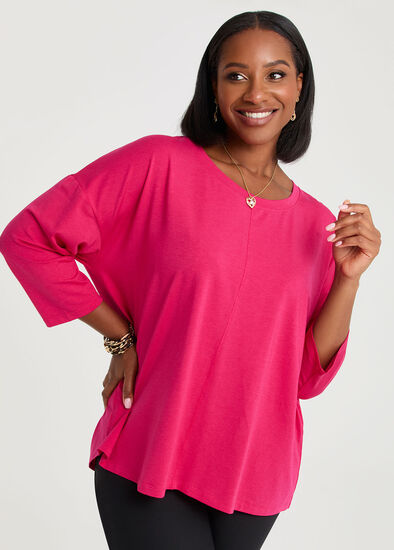 Plus Size Pima Cotton Icon Top