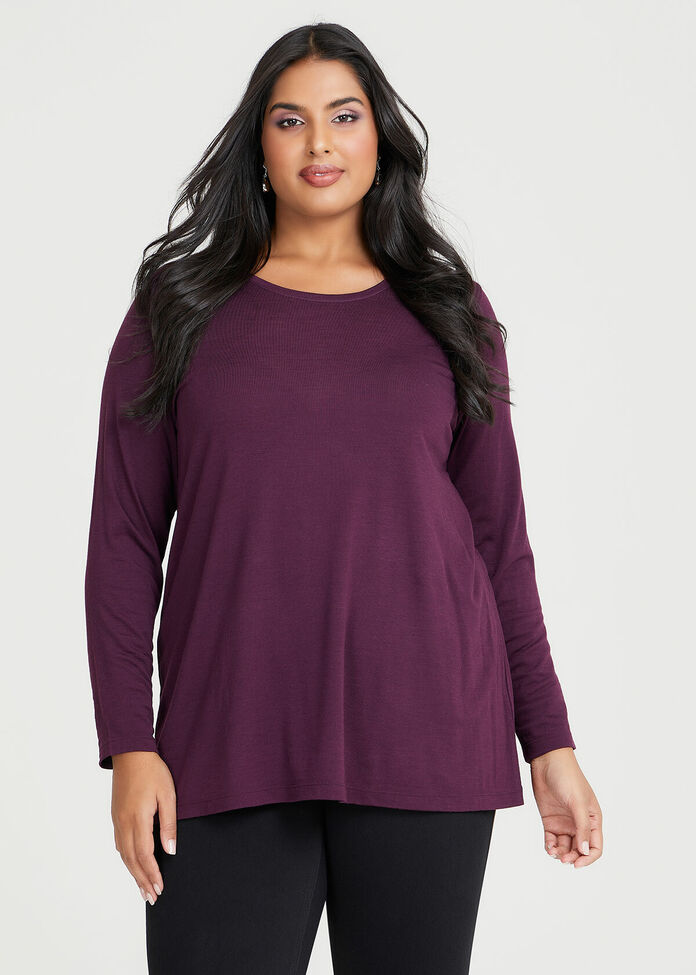 Wool Bamboo Top, , hi-res