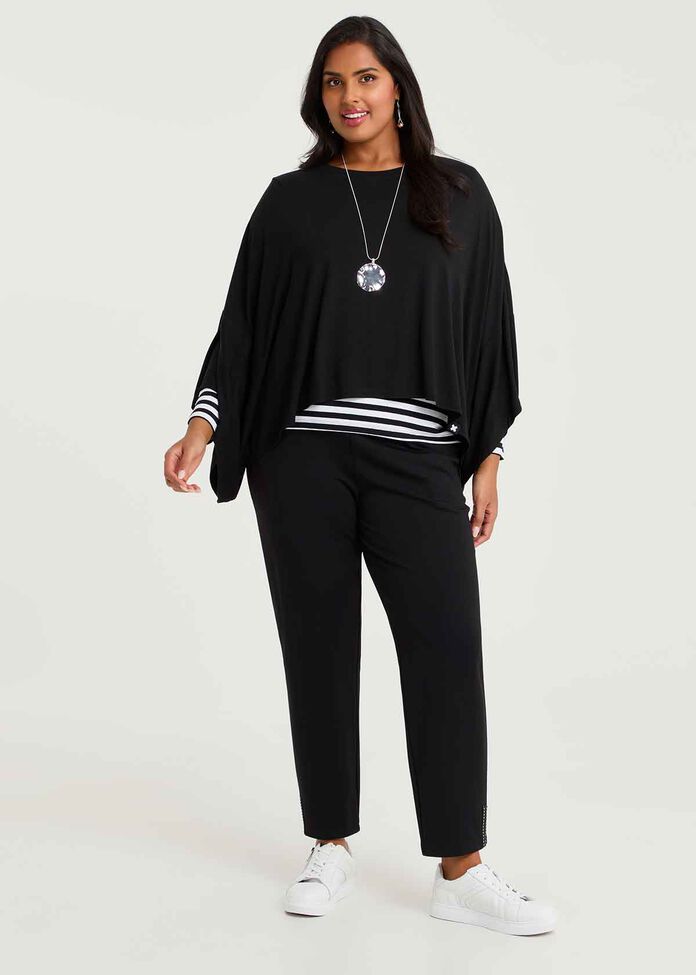 Bamboo Cozy Layer Top, , hi-res