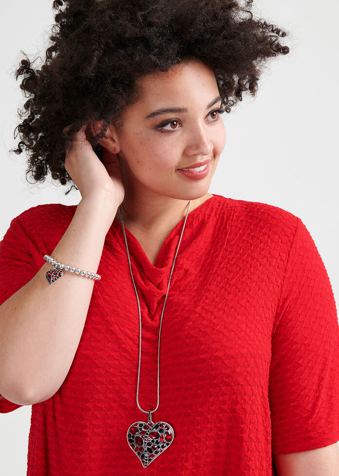 Layla Heart Bracelet, , hi-res