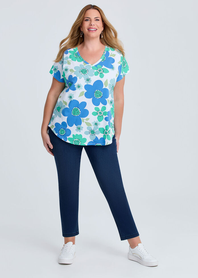 Cotton Mystic Bazaar T-shirt, , hi-res