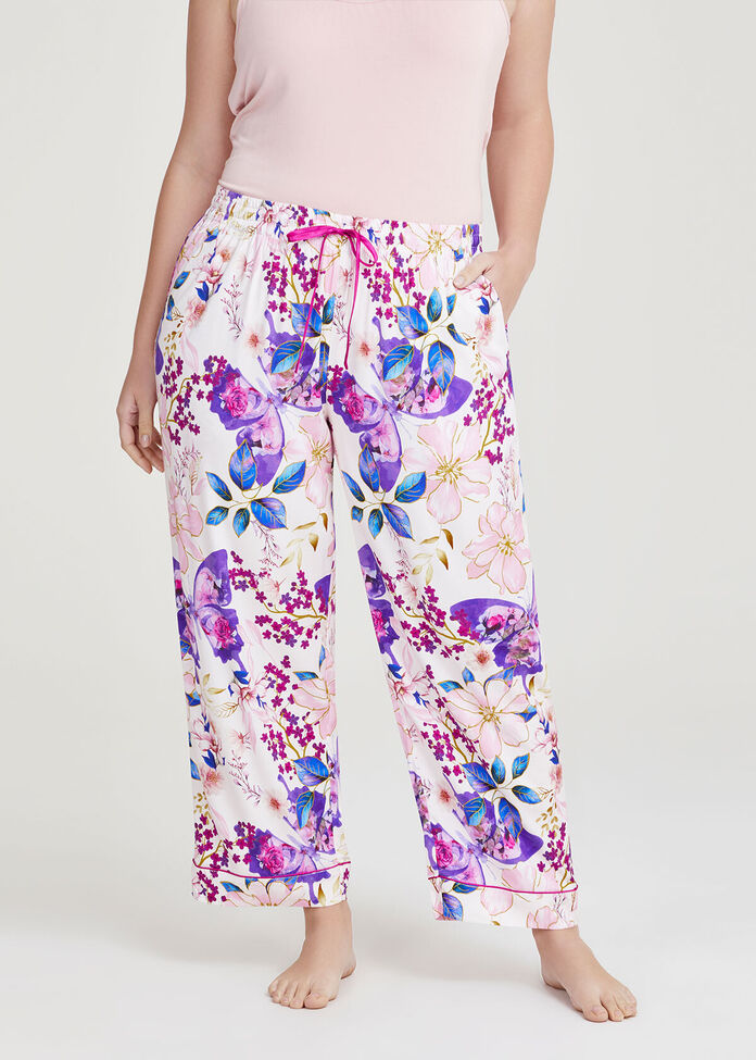 Ecovero Butterfly Pyjama Pant, , hi-res