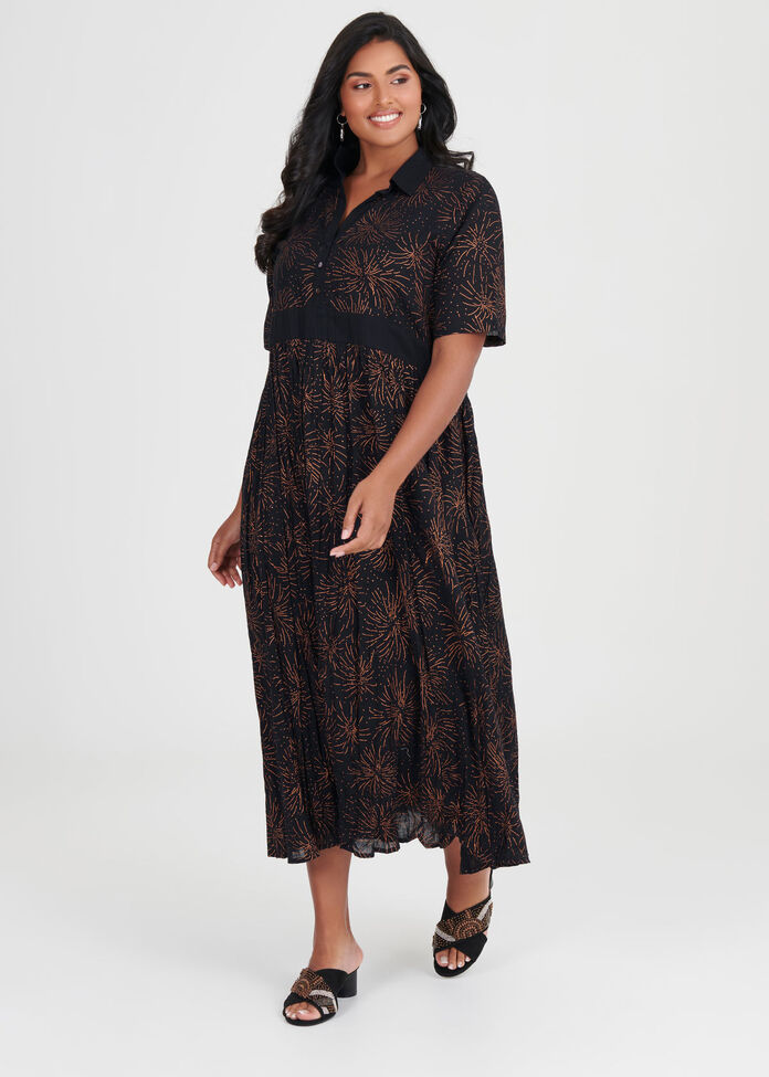 Cotton Sparks Maxi Dress, , hi-res