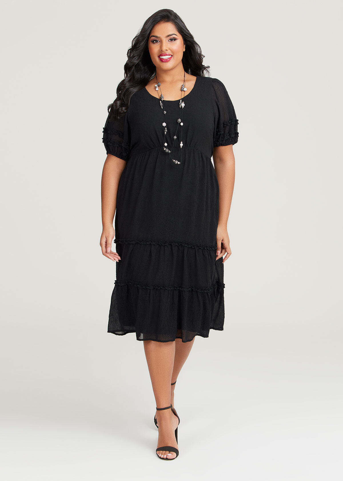 Chiffon dress store shop