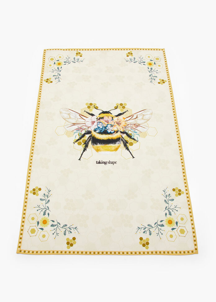 Bee Tea Towel, , hi-res