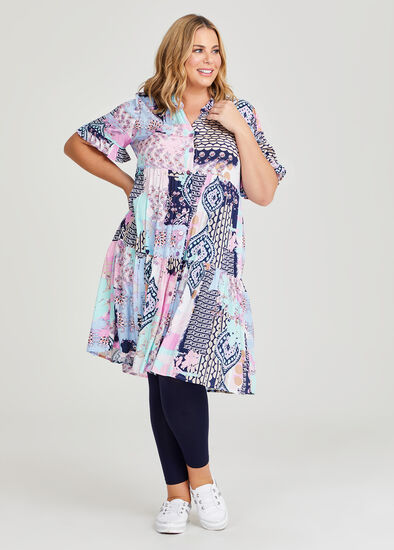Plus Size Good Earth Australian Cotton Full Length Legging