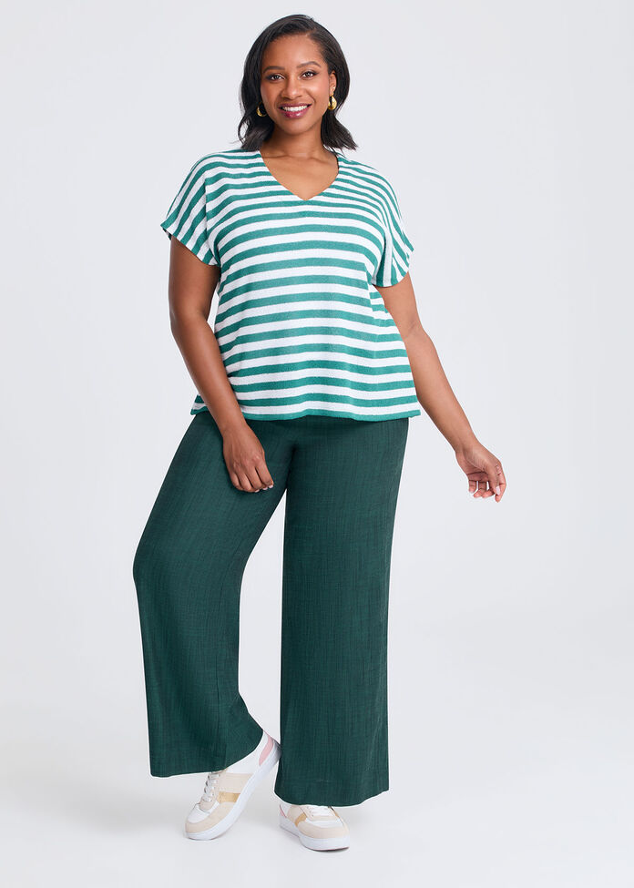 Natural Kaia Wide Leg Pant, , hi-res