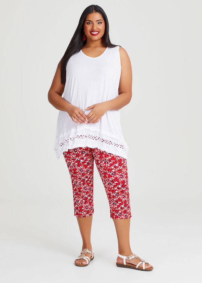Summer Days Sleeveless Tank, , hi-res
