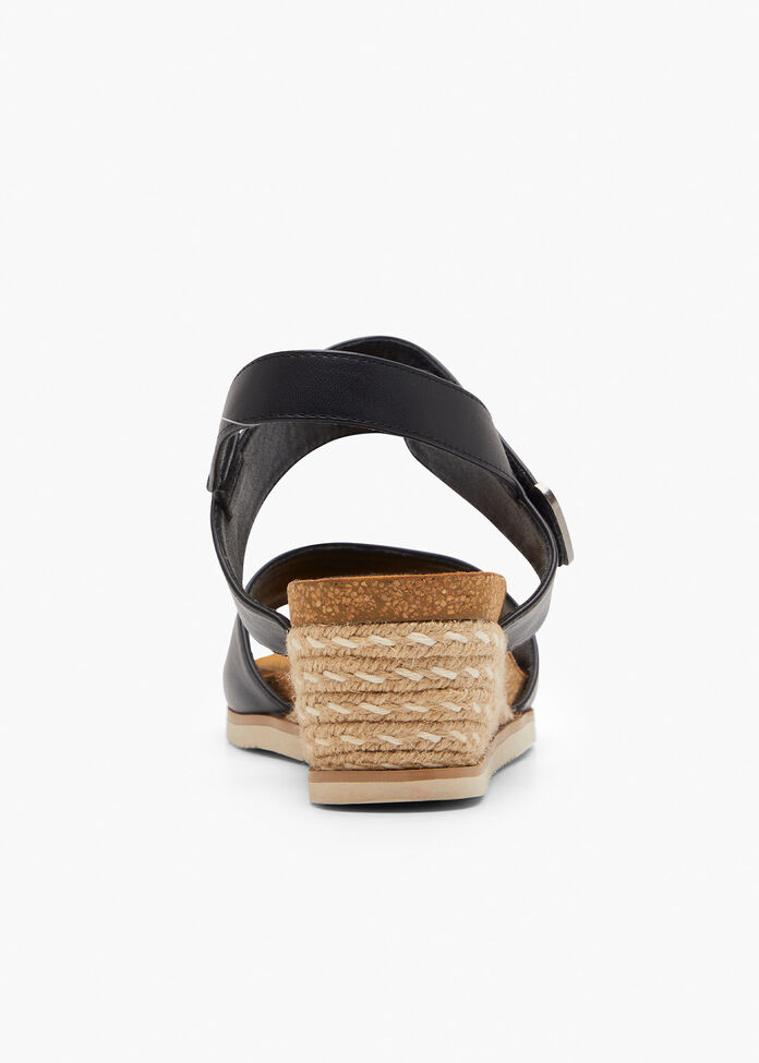 Espadrille Wedge Sandal, , hi-res