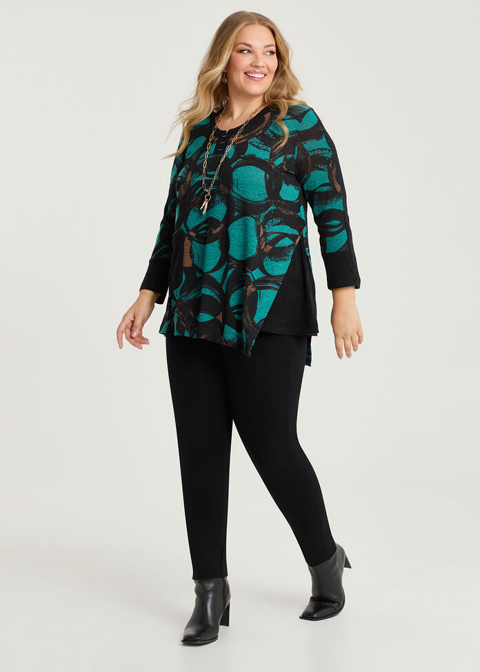 Angled Spliced Snug Tunic, , hi-res