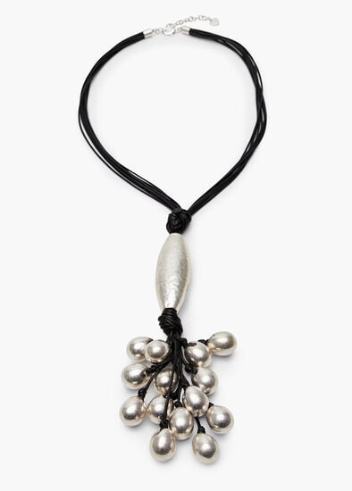 Plus Size Multi Ball Lariat Necklace