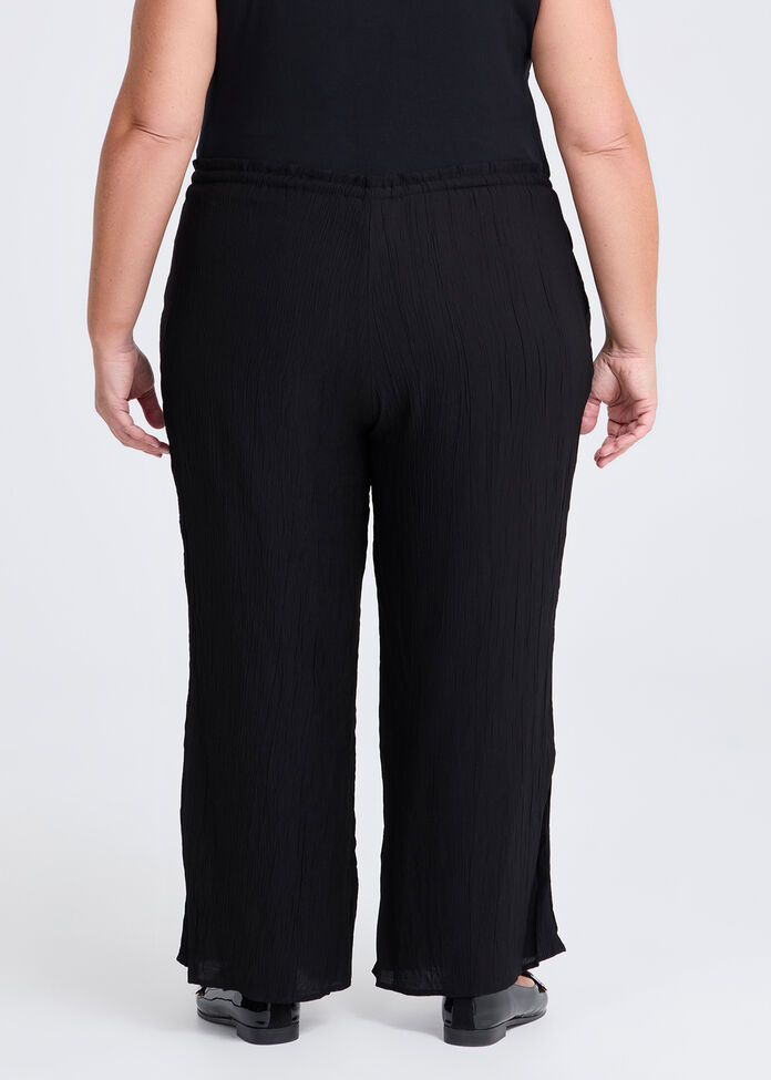 Cristy Crinkle Wide Leg Pant, , hi-res