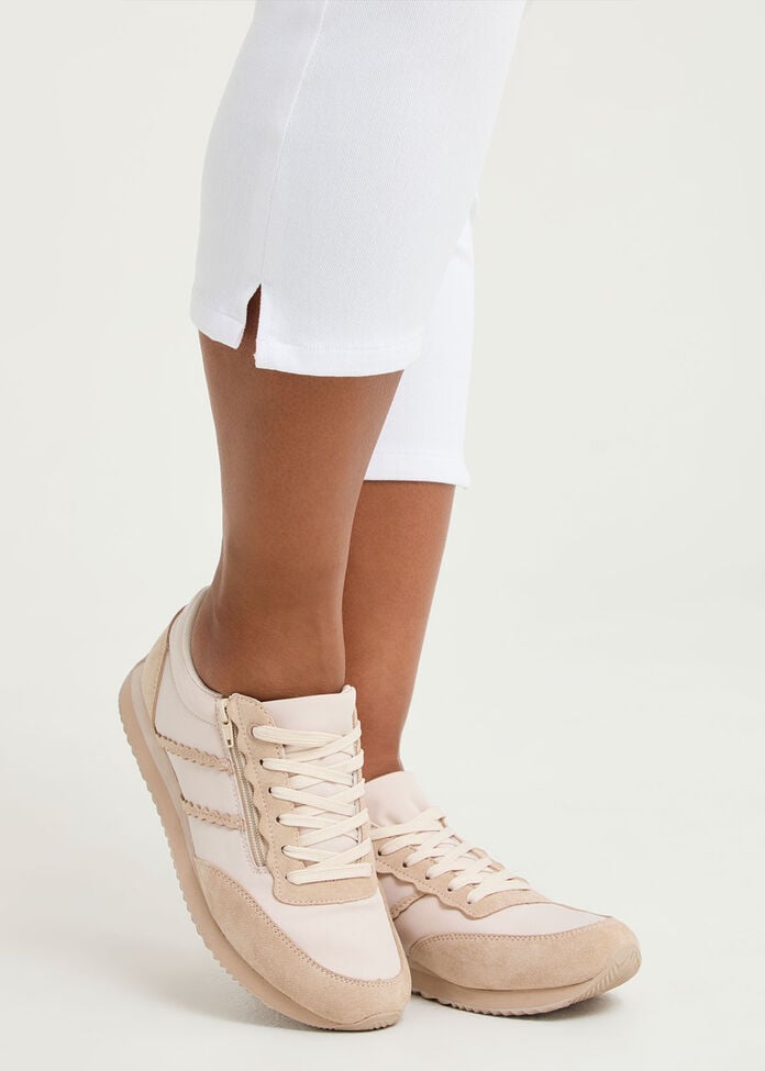 Retro Zip Wedge Sneaker, , hi-res