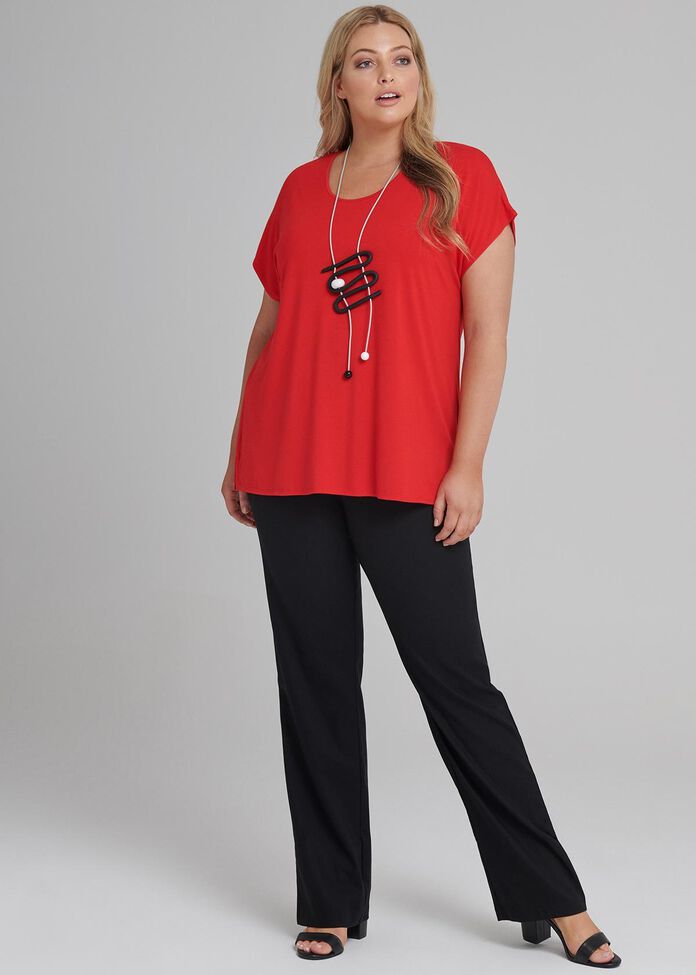 Editorial Straight Pant, , hi-res