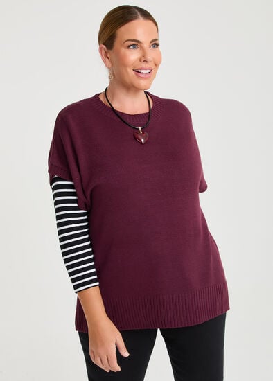 Plus Size Soft Touch Casual Vest