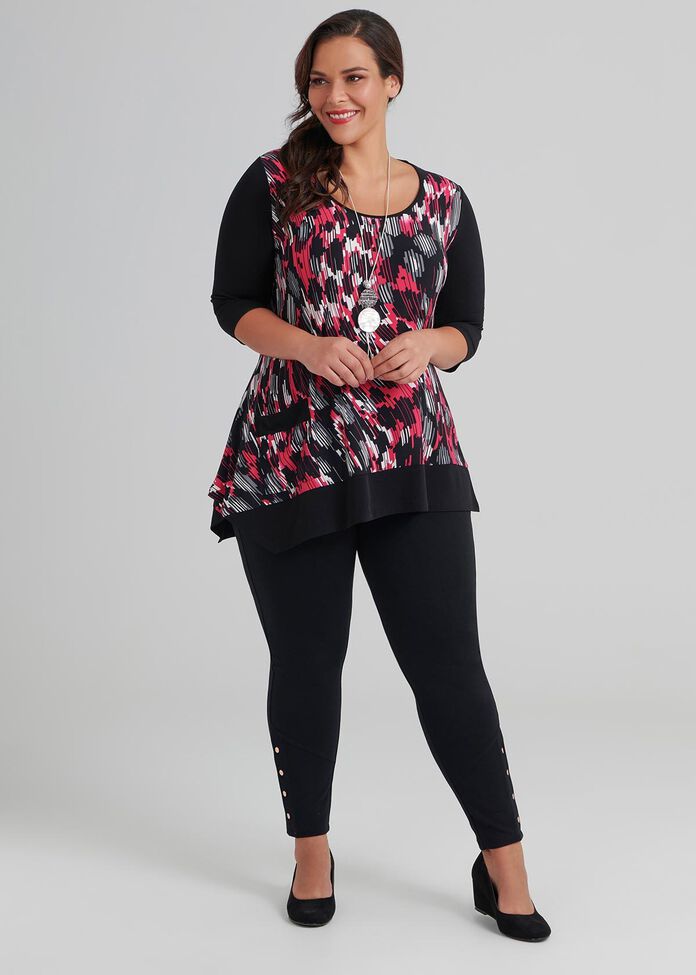 Red Vibes Top, , hi-res