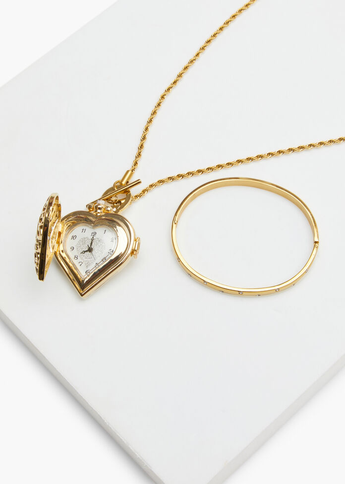 Thin Diamante Hinge Bangle, , hi-res