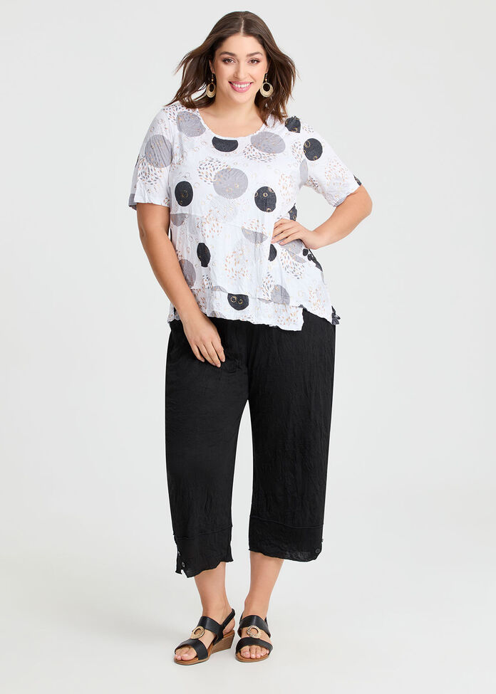 Bamboo Blanca Spot Top, , hi-res