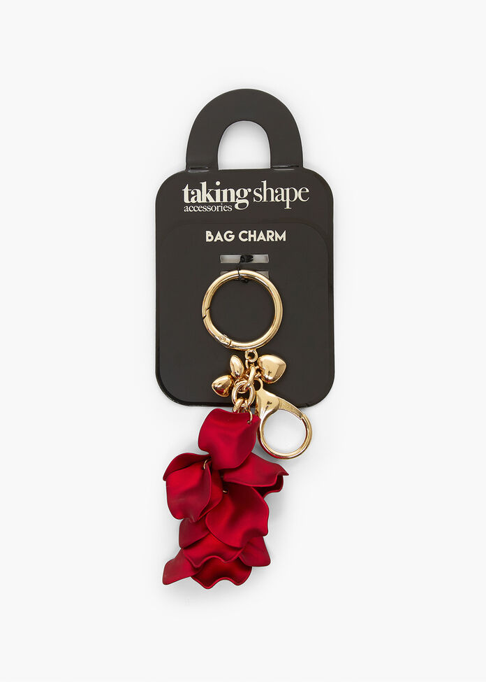 Petal Drop Bag Charm, , hi-res