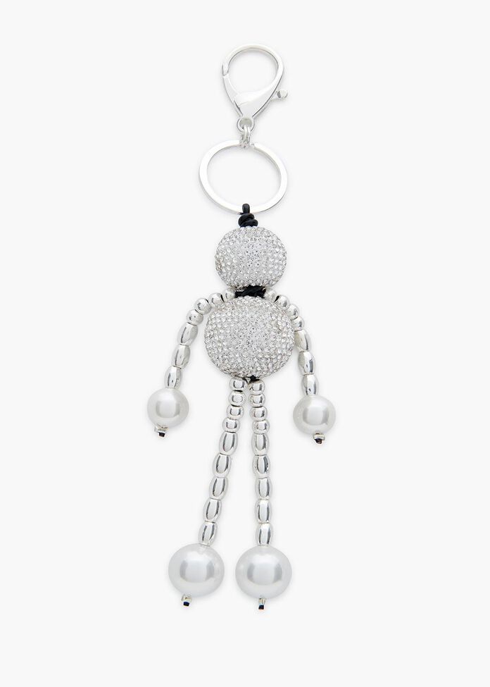 Bling Girl Keyring, , hi-res