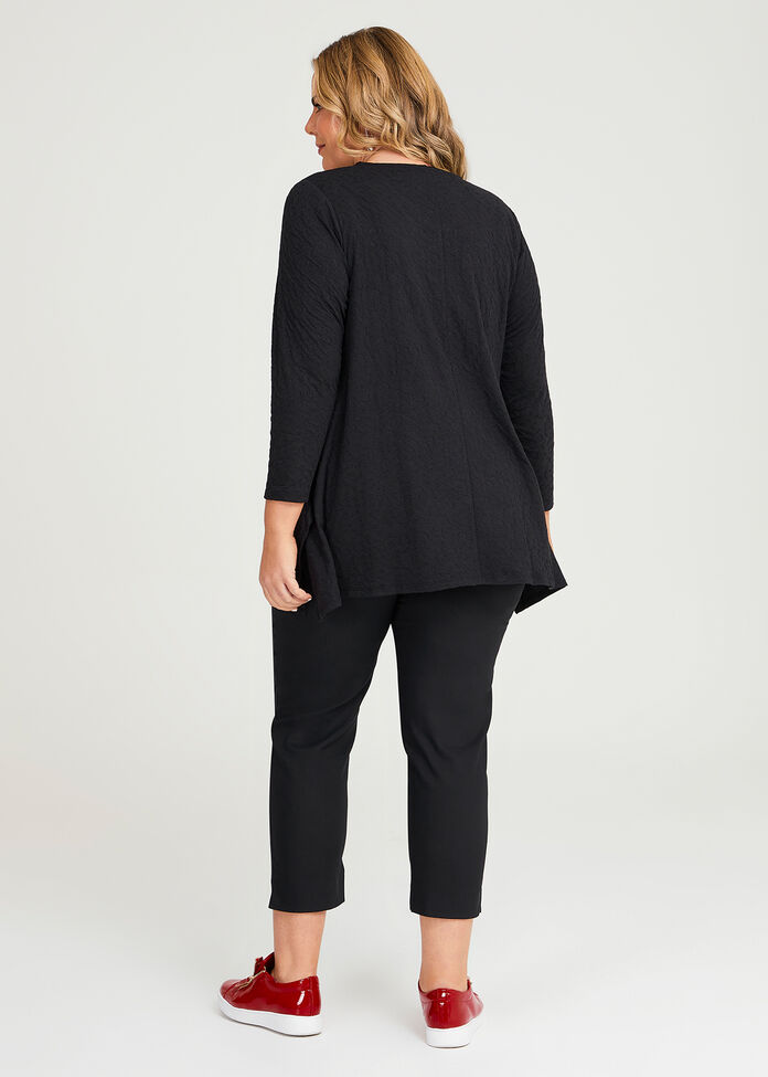 Must Buy Zip Up Knit Top main image 1