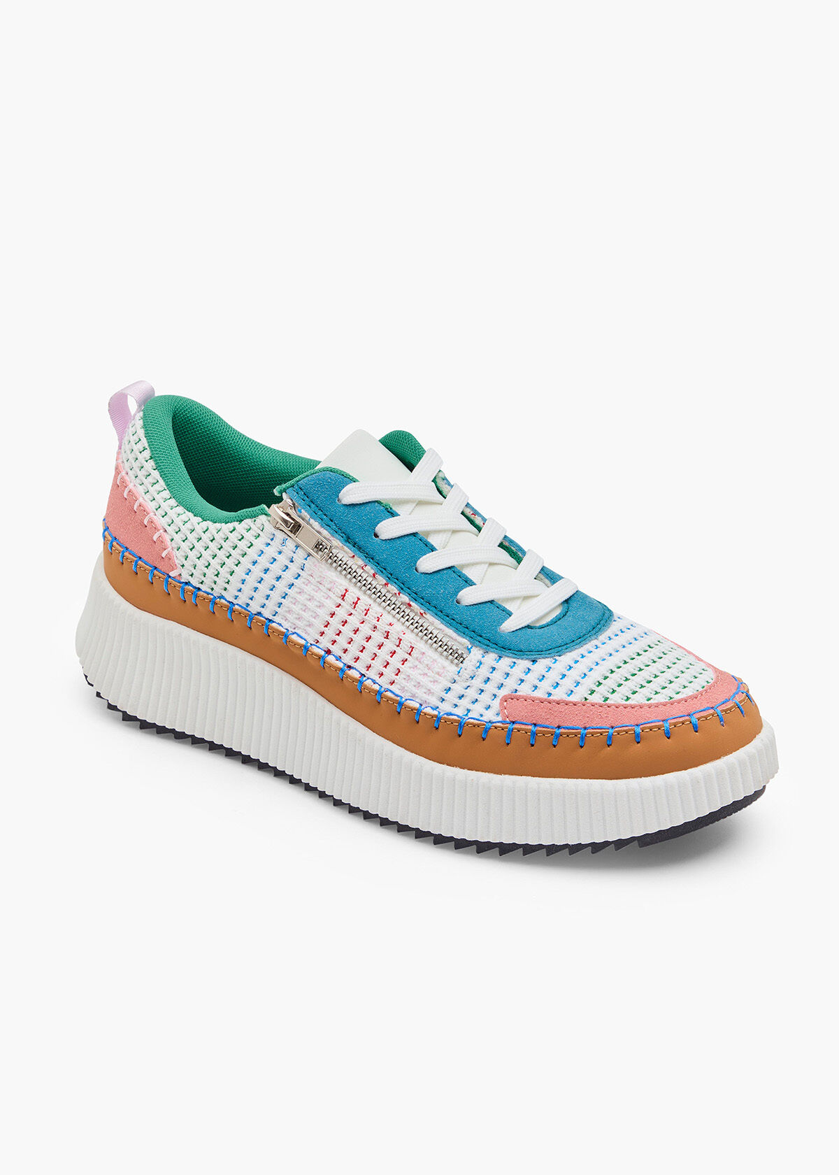 Knit wedge sneaker shop