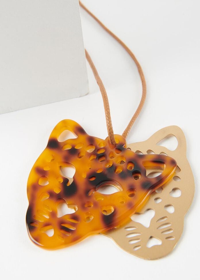 Apex Leopard Necklace, , hi-res