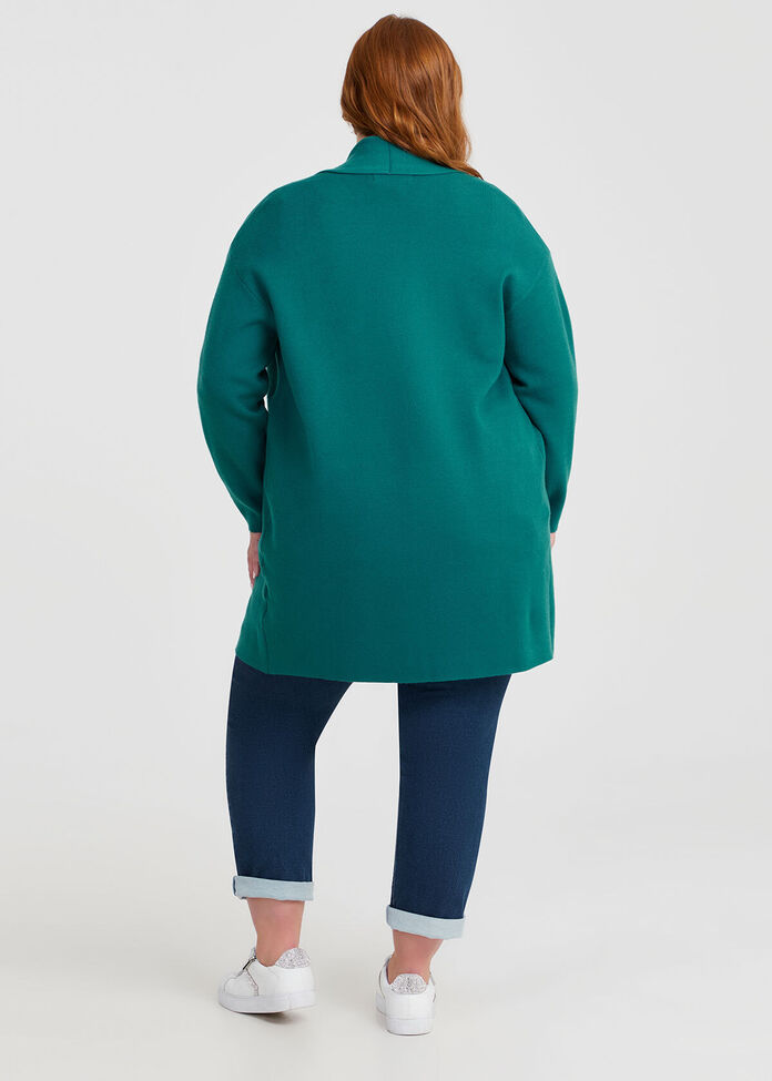 Soft Touch Knit Pocket Cardigan, , hi-res