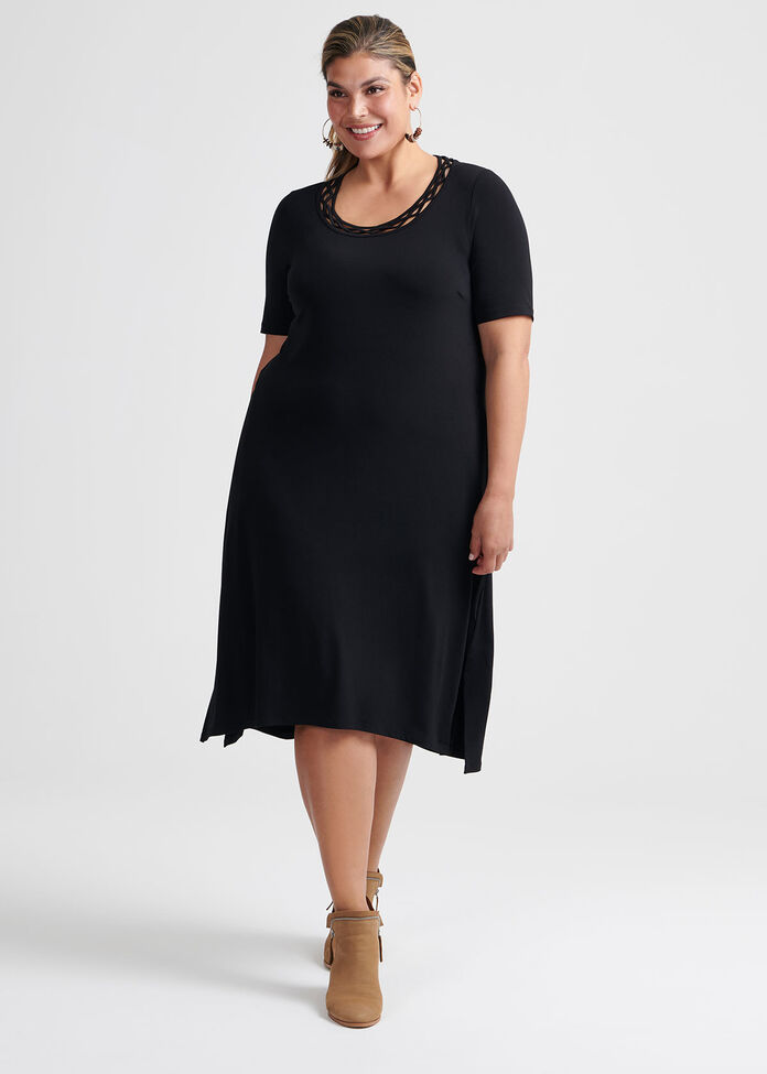 Shop Plus Size Elemental Dress in Black | Taking Shape AU