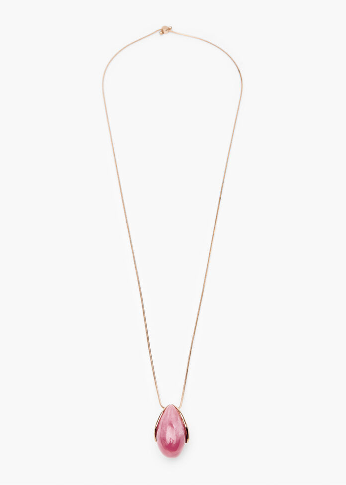Tear Drop Necklace, , hi-res