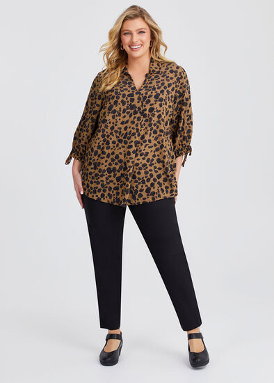 Plus Size Editorial Slim Pant