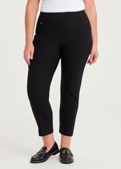 Plus Size Natural Eloise Texture Pant
