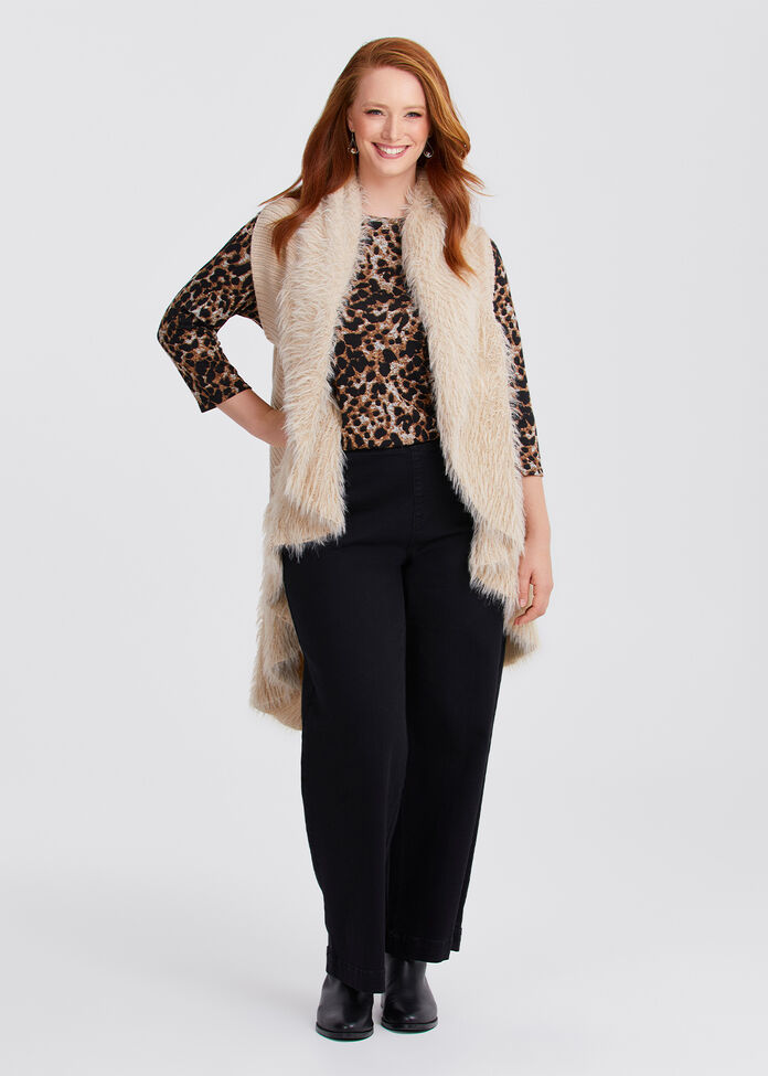 Fuzzy Vest, , hi-res