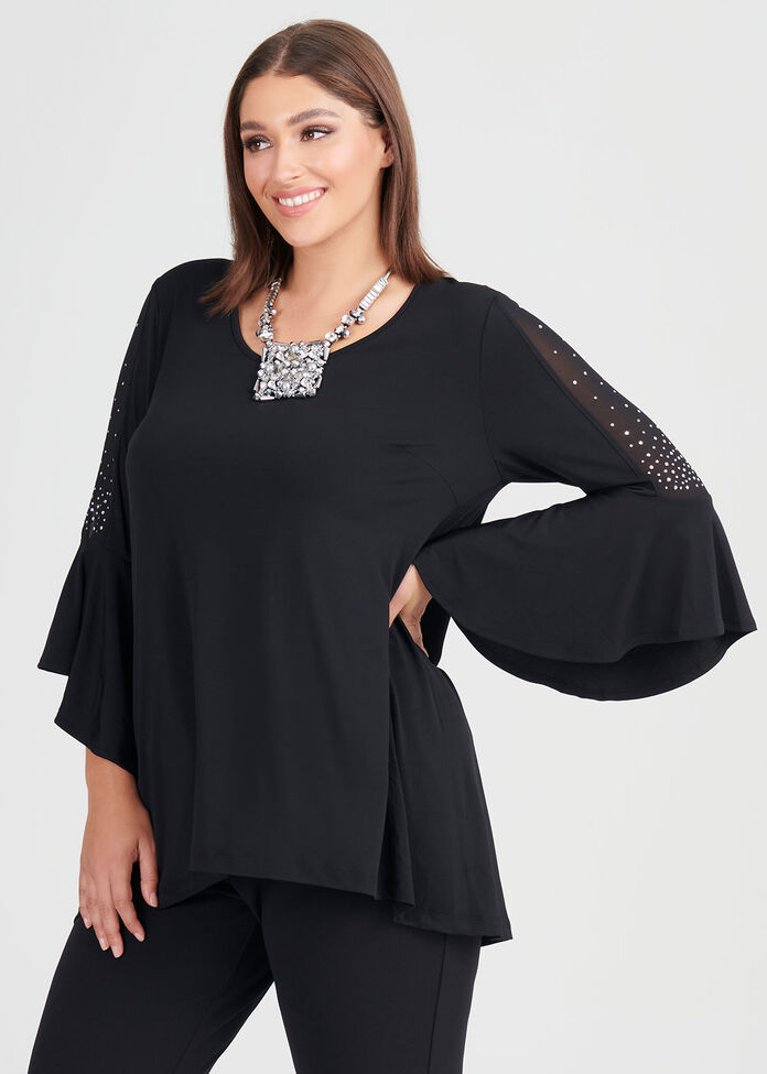 Amalia Sparkle Top, , hi-res