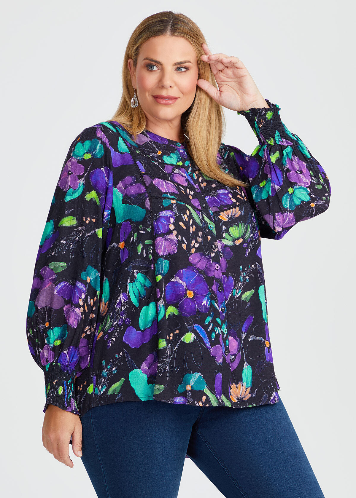 nice plus size blouses
