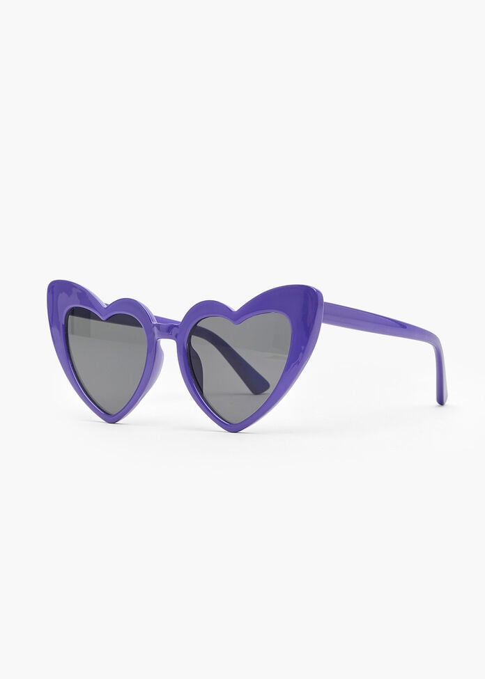 Heart Shaped Sunglasses, , hi-res