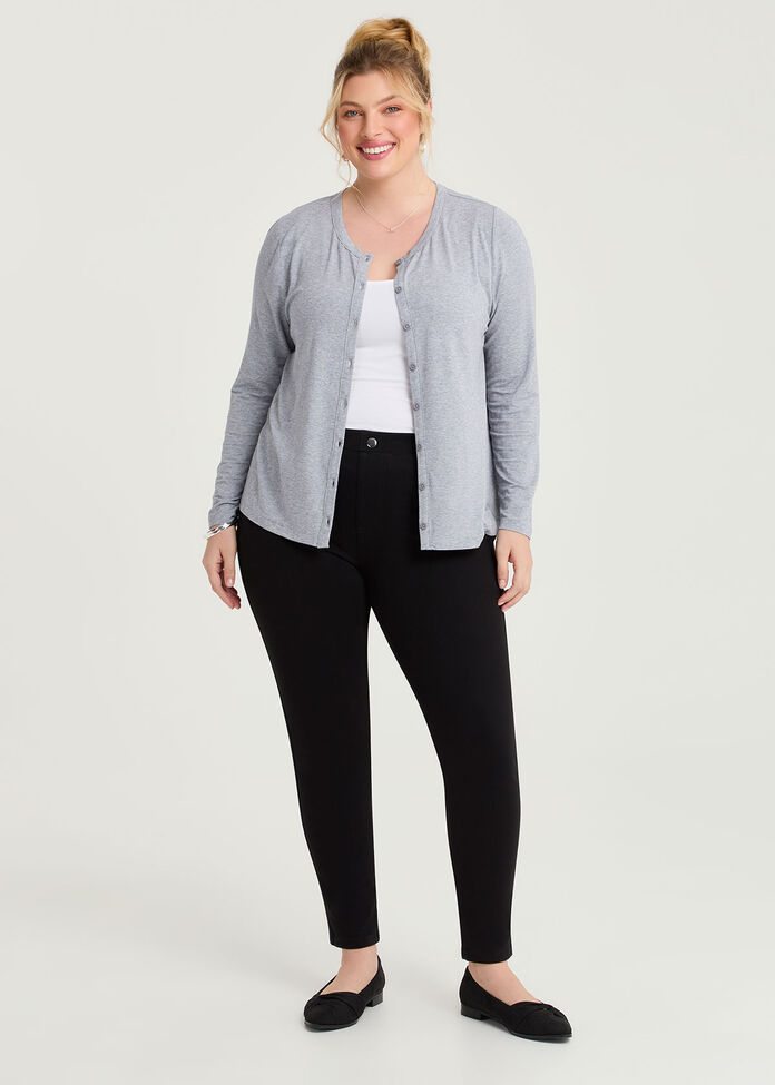 Australian Wool Modal Cardigan, , hi-res