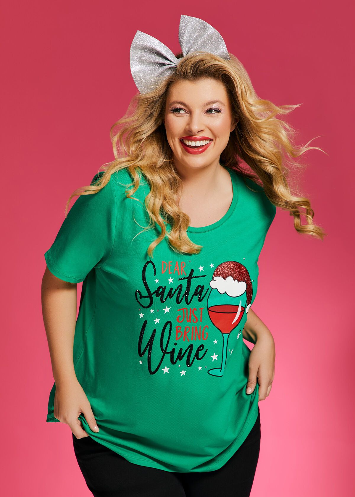 Ladies Christmas Tops Pyjamas Socks Earrings 2024 Taking Shape AU