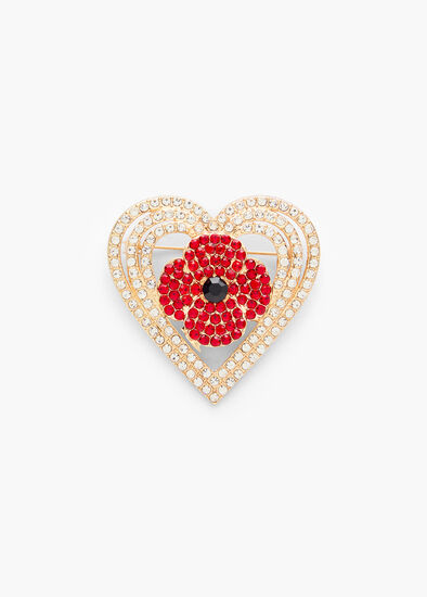 Poppy Brooch