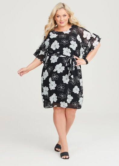 Plus Size Lily Event Tunic Dress