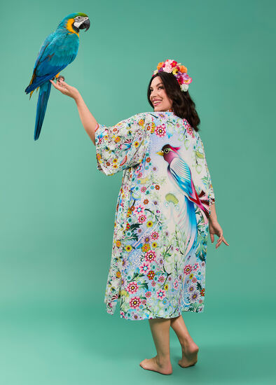 Plus Size Catalina Benedict Robe