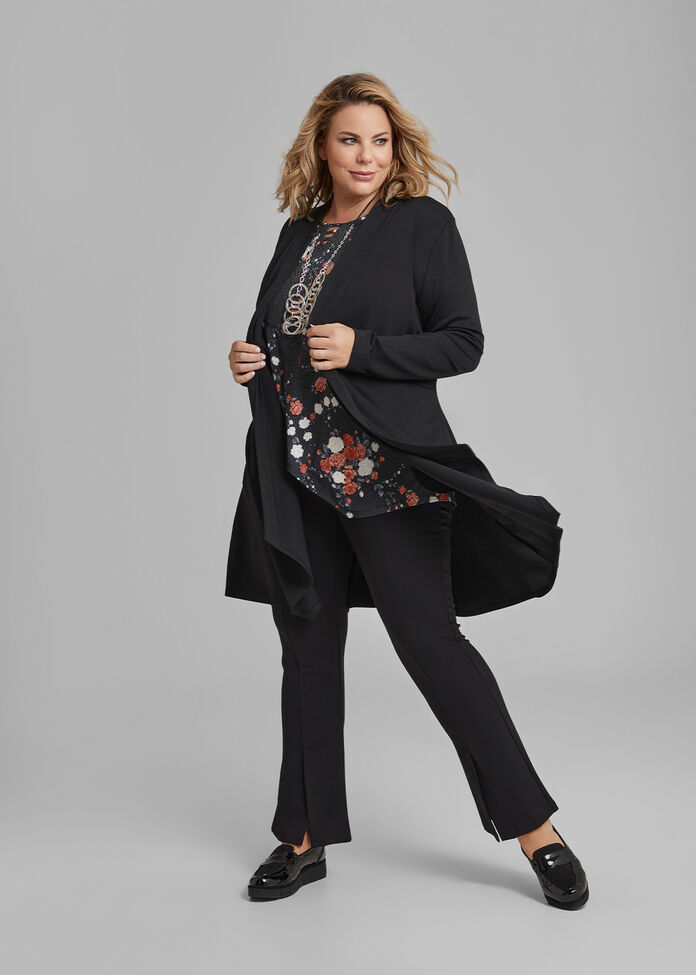 Ponte Knit Cardigan - The Greene