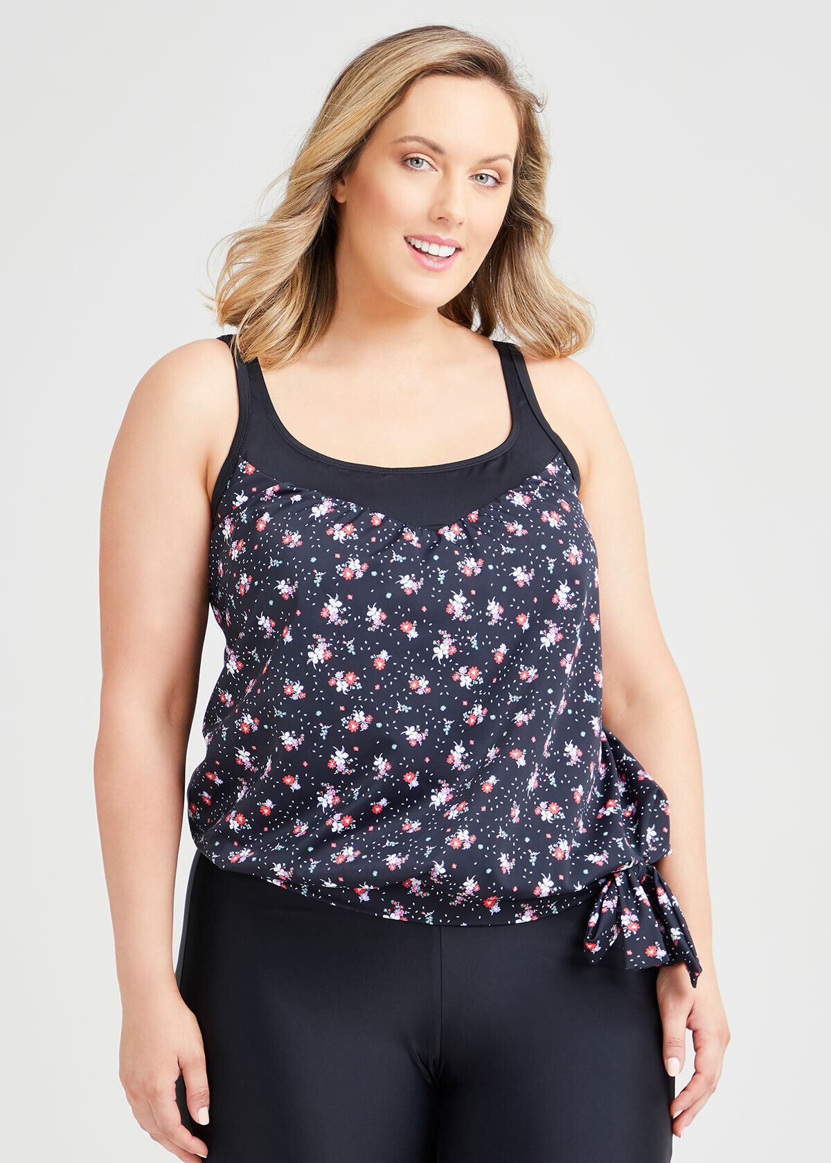 blouson sleeveless top