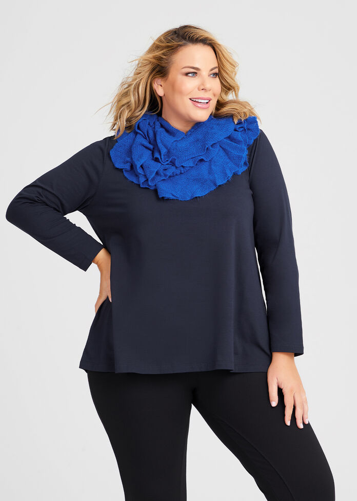 Curly Fashion Snood, , hi-res