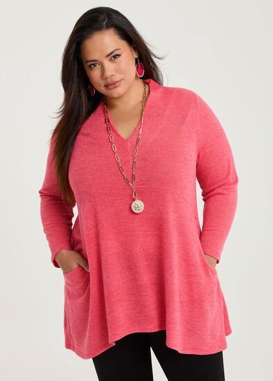Plus Size Cosy Snug Empire Tunic