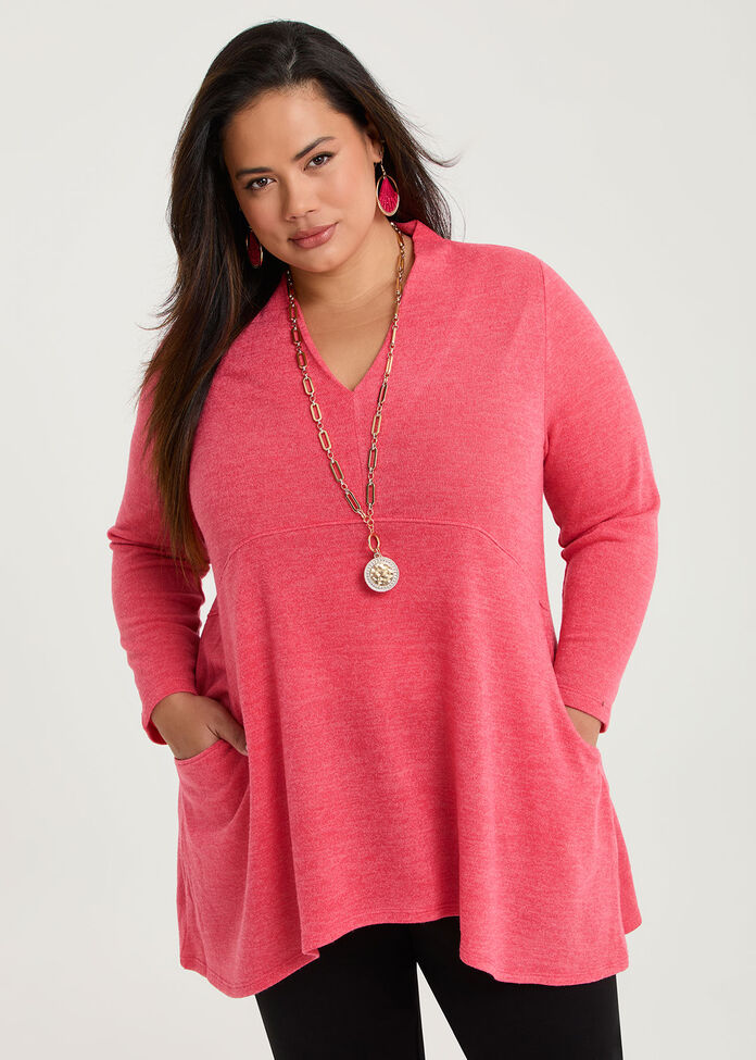 Cosy Snug Empire Tunic, , hi-res