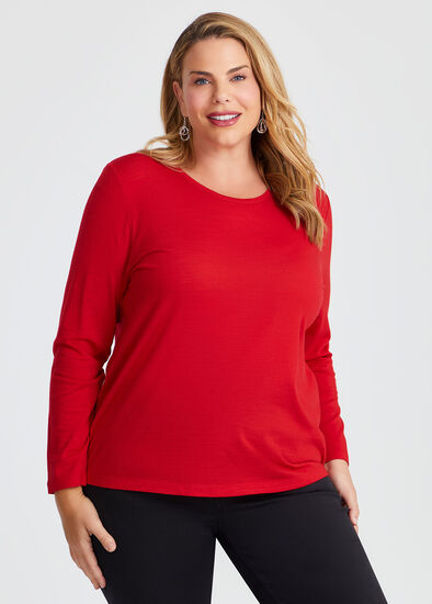 Plus Size Wool Bamboo Top