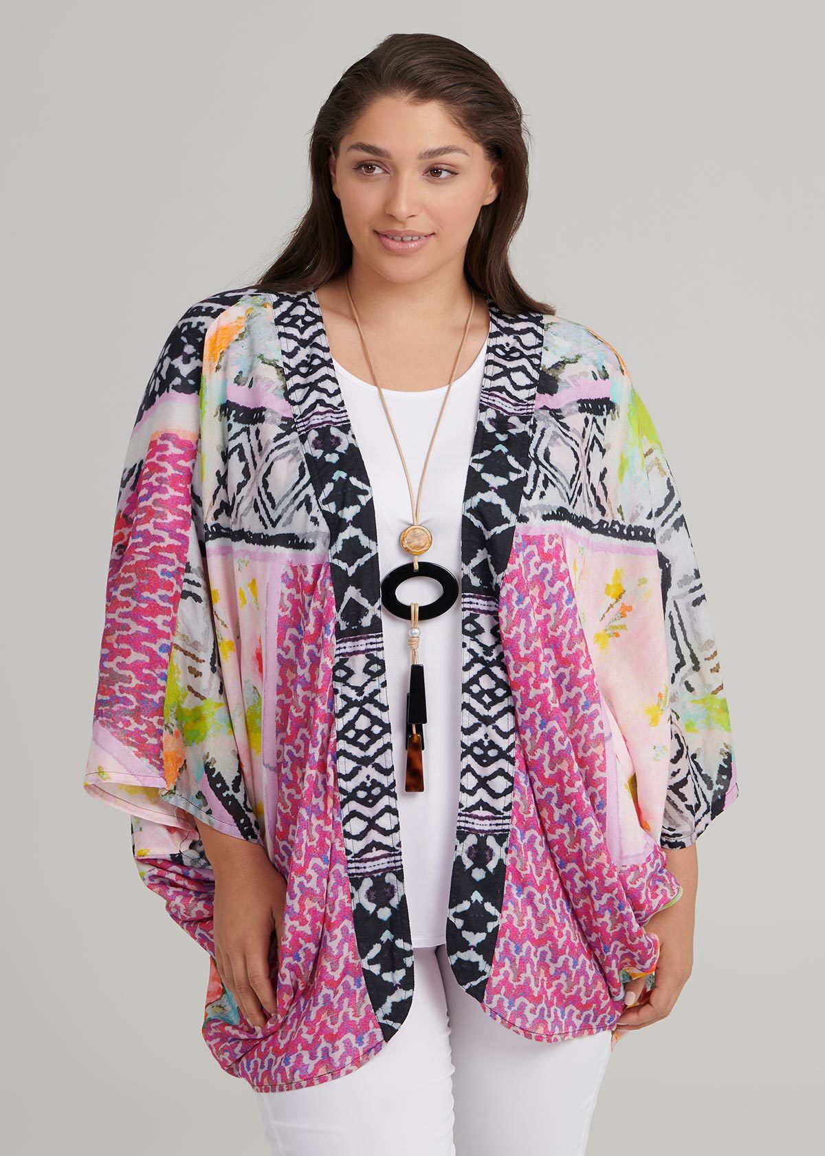 Folk Floral Shrug